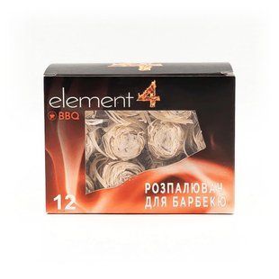 Розпалювач для вугілля Element4 12 шт 1234 фото