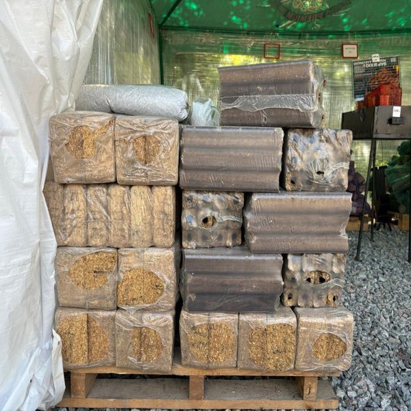 Паливні брикети Піні Кей (Pini Kay) &ndash; довге горіння, фасування 10 кг 13-0 фото